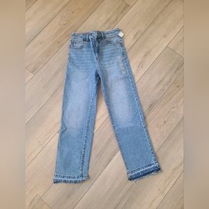 Girls 13/14 high waist jeans, New with tags